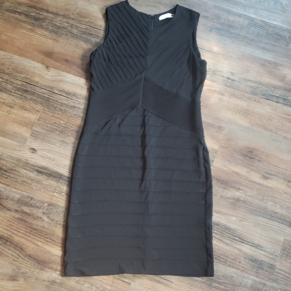 Calvin Klein black cocktail dress size 12